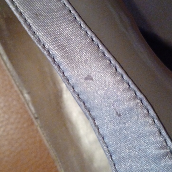 💙🌺Charlotte Russe Tan Peep Toe Heels with Bow Detail - Picture 5 of 10